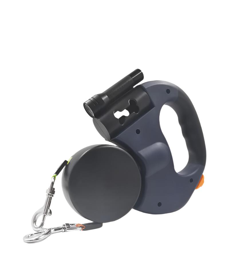 LED Retractable Double Pet Leash