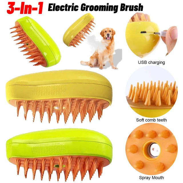 Pet Steam Brush